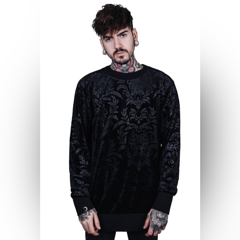 Killstar Cthulhu Velvet Sweatshirt